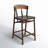 Coleigh Stool-drifted Oak-counter