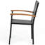 Fauteuil d'extérieur en rotin 2 pièces Red Barrel Studio®
