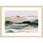 Winter in the Mountains by PI Studio Wood Framed Wall Art Print-101324378