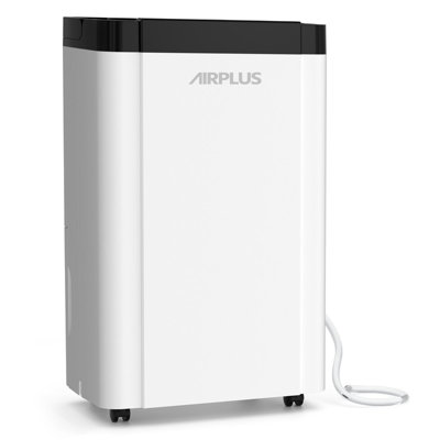 70 Pint Smart Dehumidifier for Home and Basement, Dual Drainage, Digital Display, Silent Mode