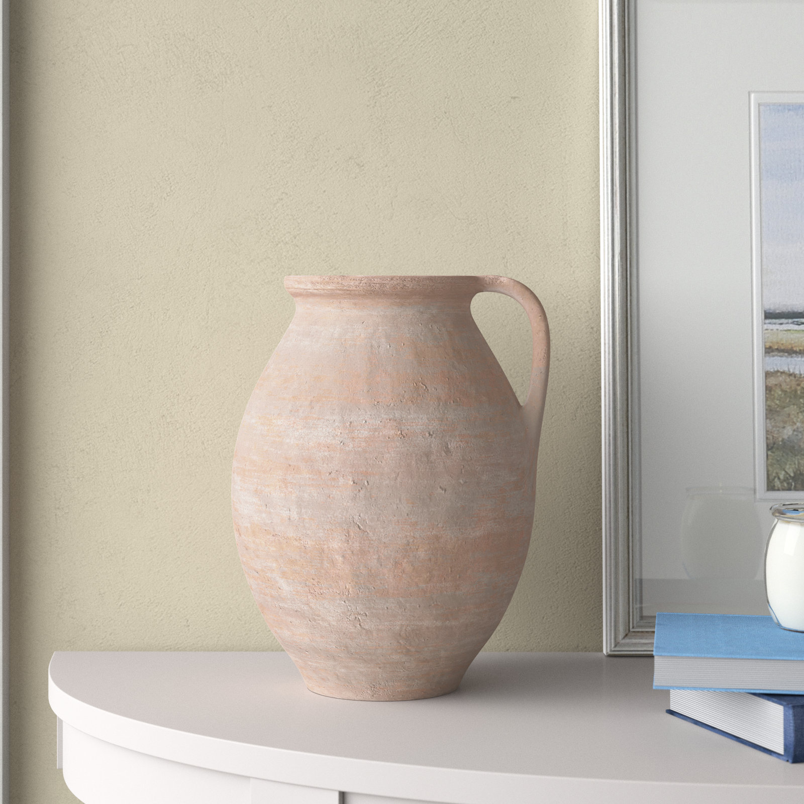 Loli 12'' Handmade Stoneware Table Vase