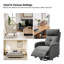 Fauteuil inclinable électrique avec dossier capitonné Armenuhi-85949765