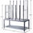 8 Pair Solid Wood Boot Storage