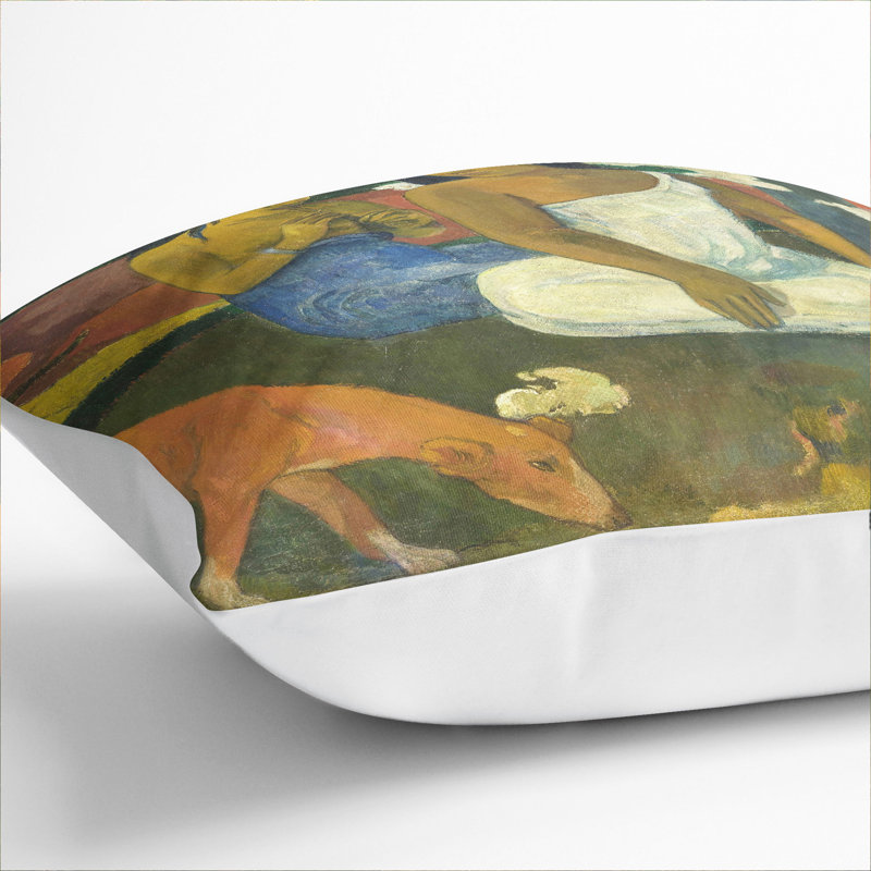 Square Cushion, White, 40cm H x 40cm W x 15cm D