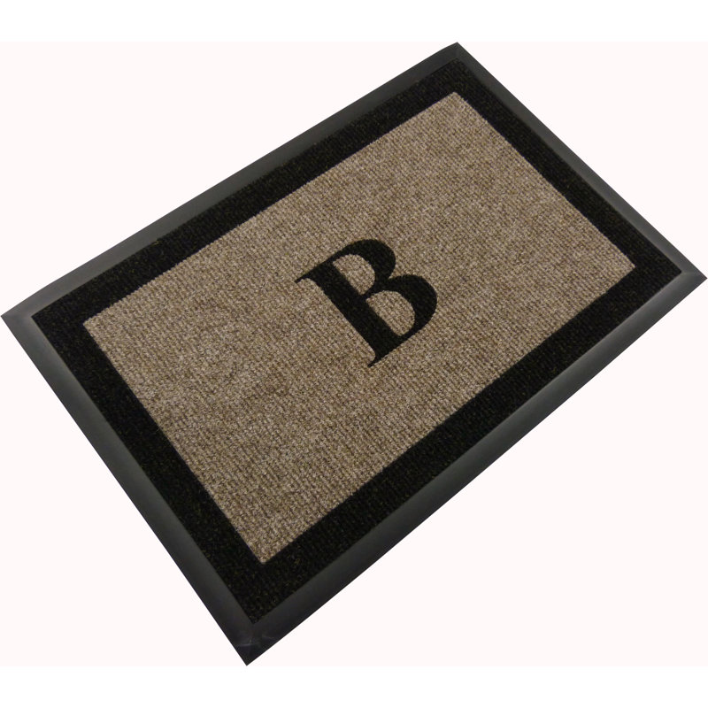 Tapis d'extérieur antidérapant Asai, Taupe, B, l 36 po x L 60 po