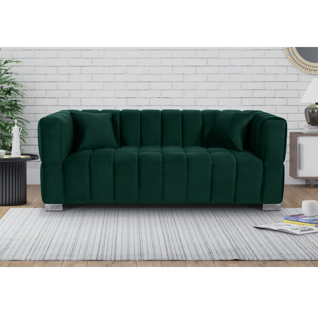 Sofa Ackworth aus Samt