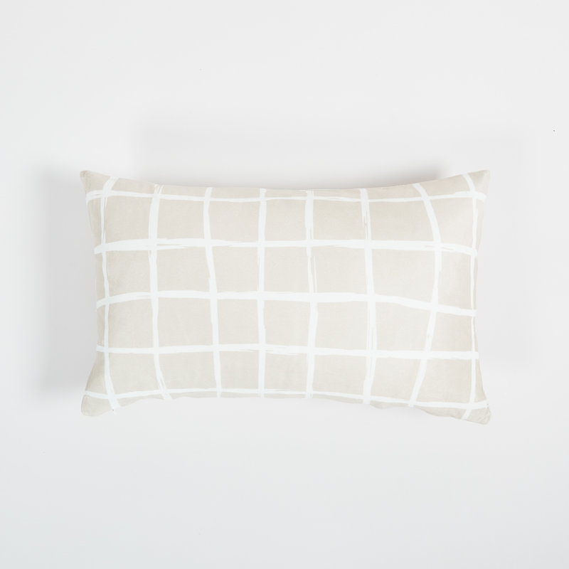 Plaid Throw Pillow