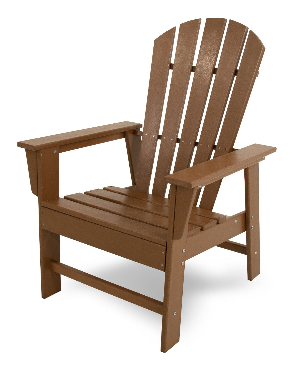 POLYWOOD® South Beach Adirondack Chair, Teak