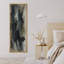 Abstrait gris anthracite profond - reproduction d'art sur toile encadrée-2139845083-2139845084