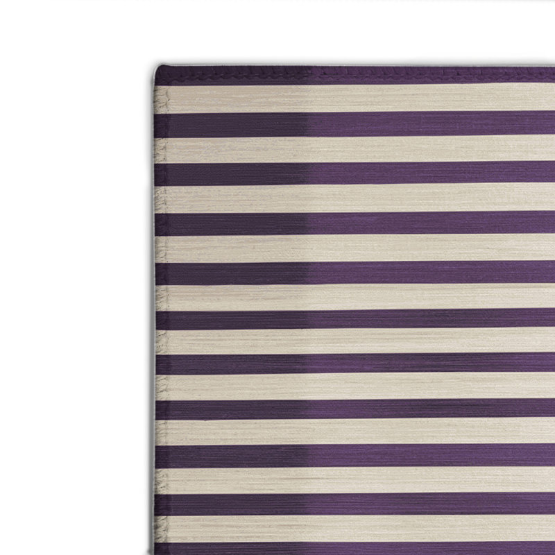 Tapis intérieur / extérieur beige HorizontalStripes, Rectangle 4pi x 6 pi