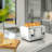 MegaChef 4-Slice Stainless Steel Toaster-55280178