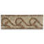 4 in. x 12 in. Marble Tile