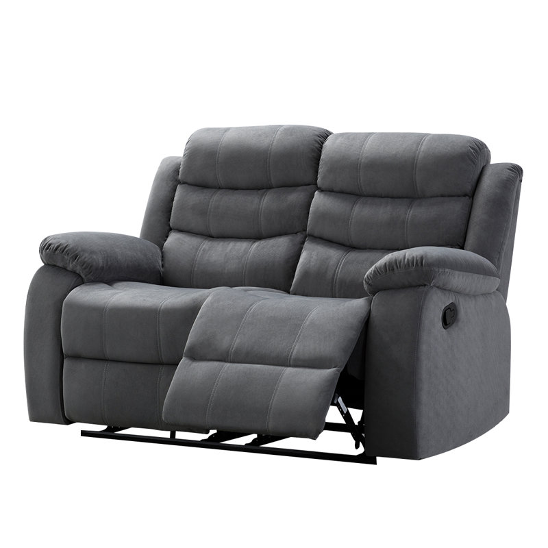 Kingstowne Upholstered 59'' Reclining Loveseat