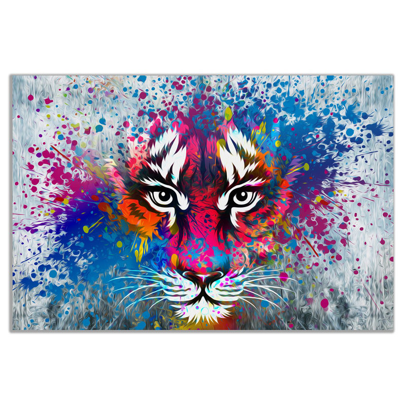 Tiger Art - Wrapped Canvas Print, 51cm H x 76cm W