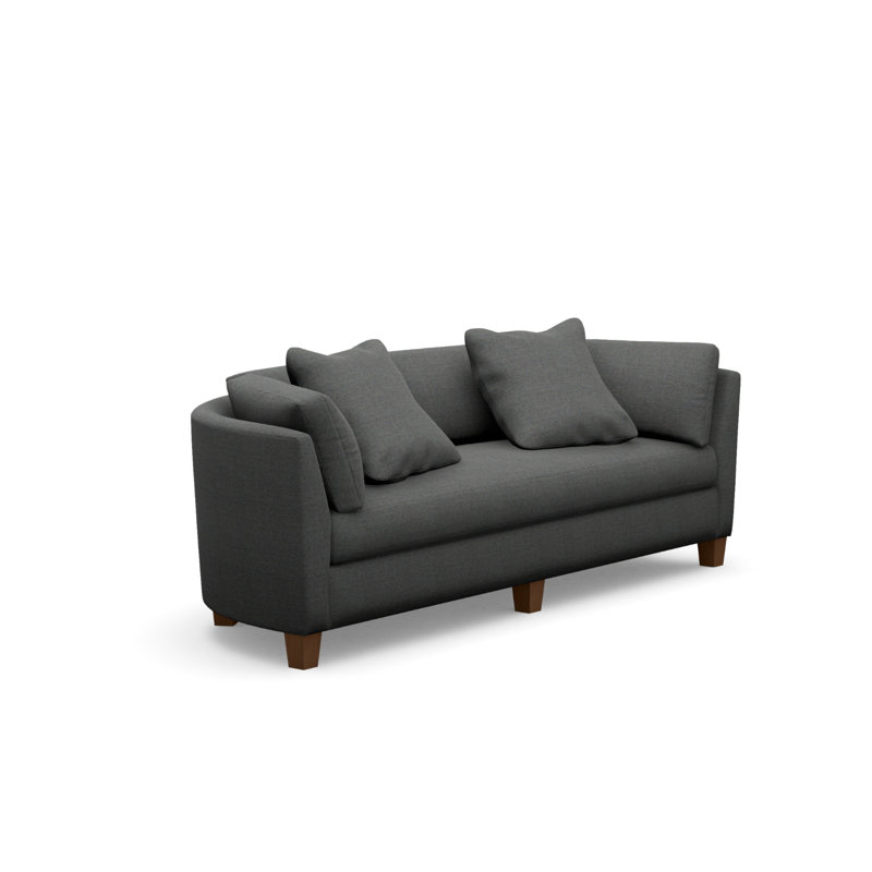 Maynard Long Sofa, Grande 120931, Walnut