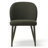 Modern Round Dining Table Set For 4 With Upholstered Dining Chairs,Marble-Look Pedestal Kitchen Table Set-1997734660
