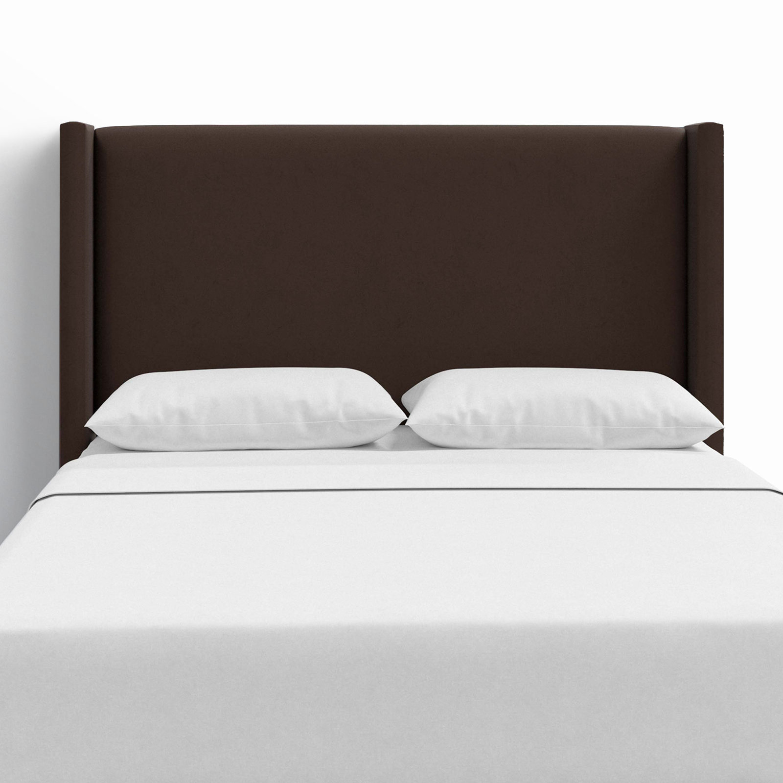 Hanson Upholstered Headboard, Full, Classic Chocolate Velvet