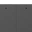Armoire de rangement murale en métal avec porte verrouillable et 1 tablette pour garage, bureau, assemblage requis