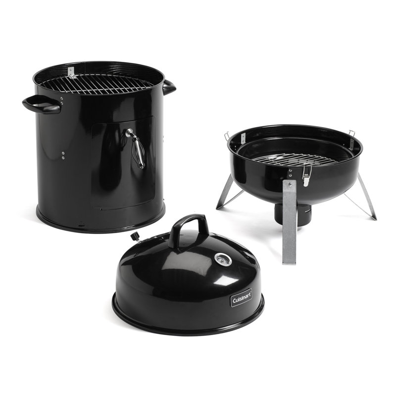 Cuisinart Vertical Charcoal 402 Square Inches Smoker