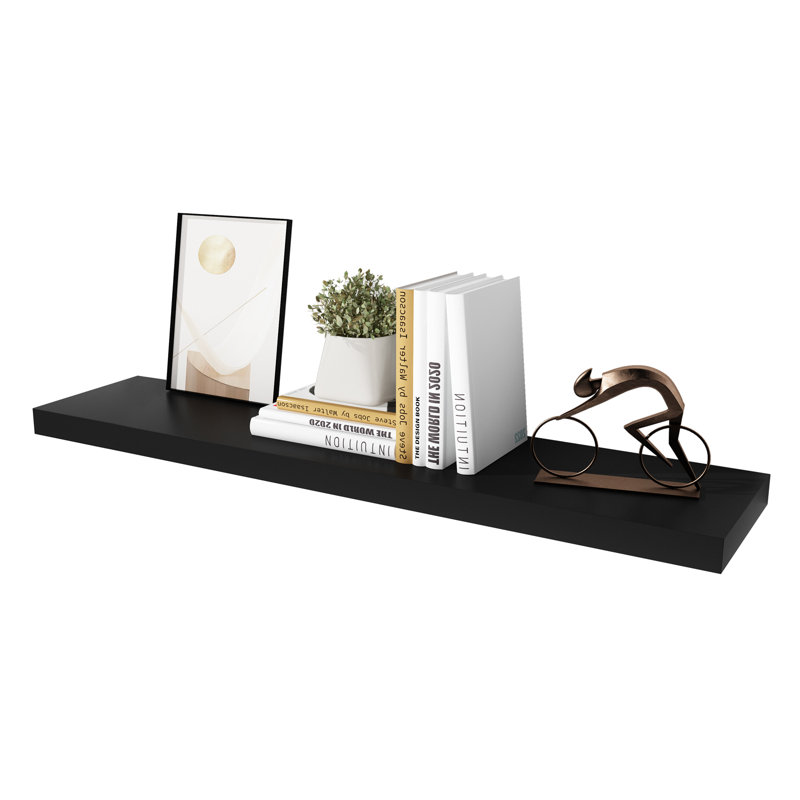 Critchfield Floating Shelf, 2" H x 47.2" W x 11.8" D