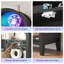 5-Tier Arched Glass Display Cabinet with RGB LED Lighting  -1945430707