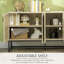 Buffet avec tiroirs et tablettes ajustables