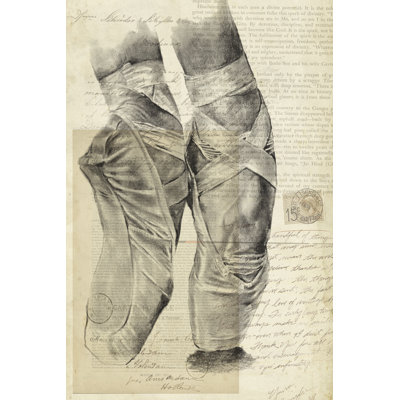 On Pointe II by Jennifer Paxton Parker - Wrapped Canvas Print