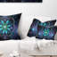 Coussin lombaire en fleur d’art digitale