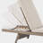 Adjustable Outdoor Lounge Chair Outdoor Chaise Lounge , Cushion Included