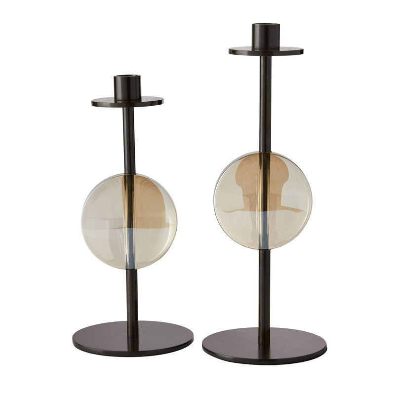 Terrell Candleholders, Set Of 2