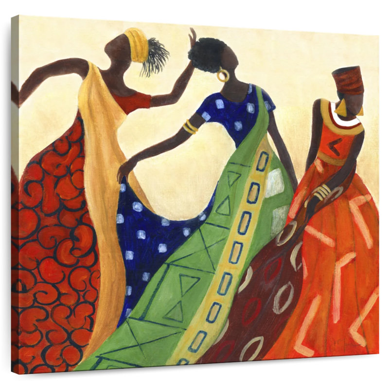 Les femmes navettes de Marrakech I, H 20 po x l 20 po