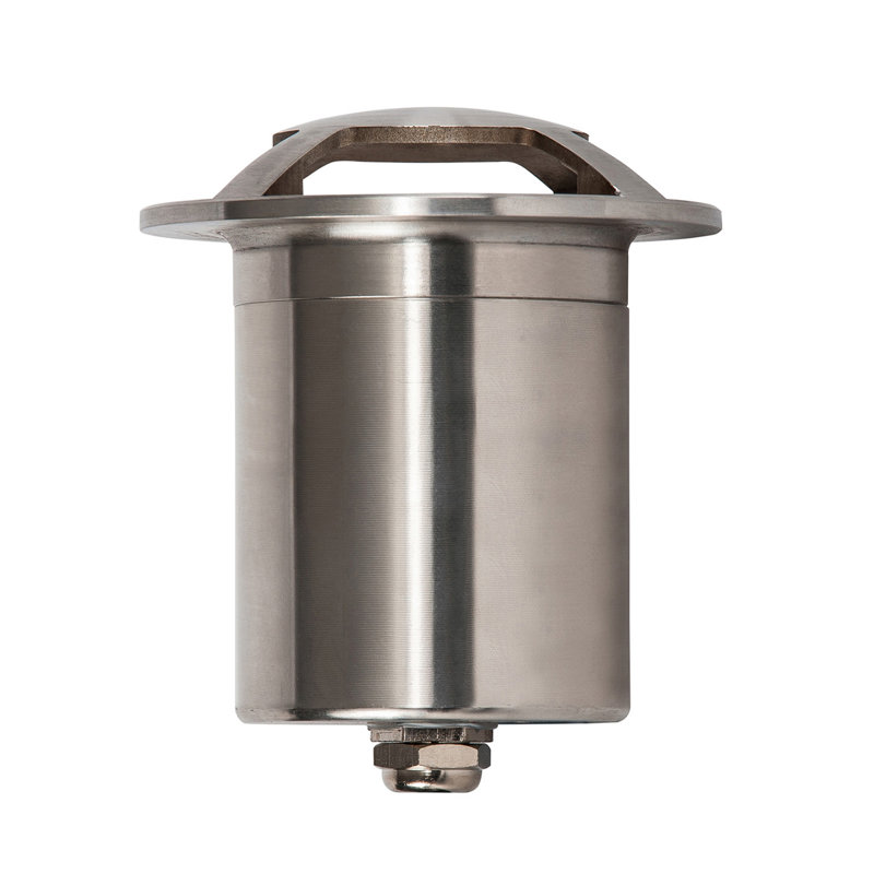 Monnier Black/Silver Low Voltage Integrated LED Metal Deck Light