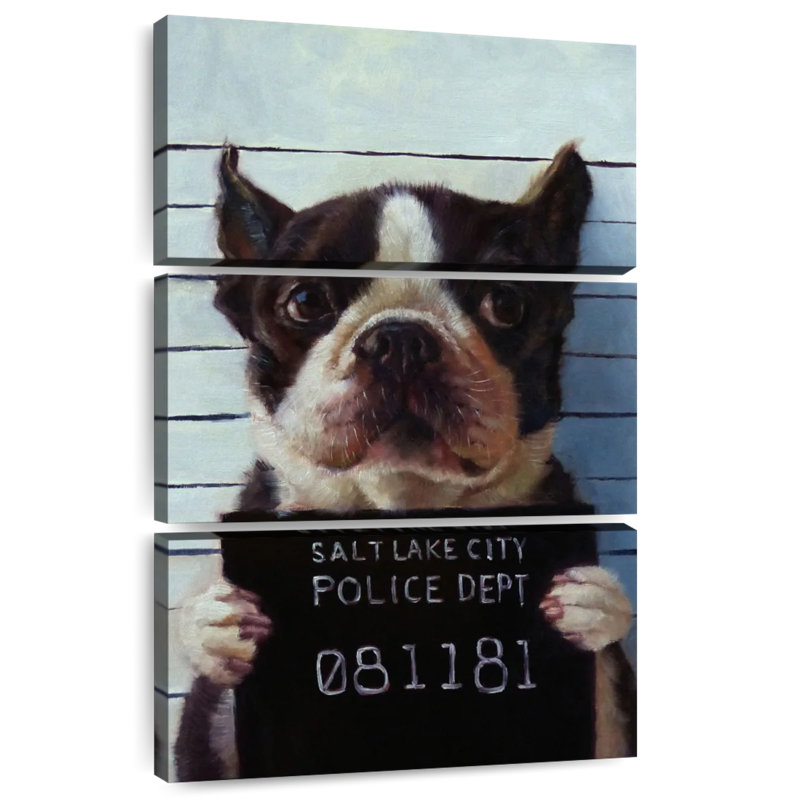 Mug Shot, 38" H x 24" W