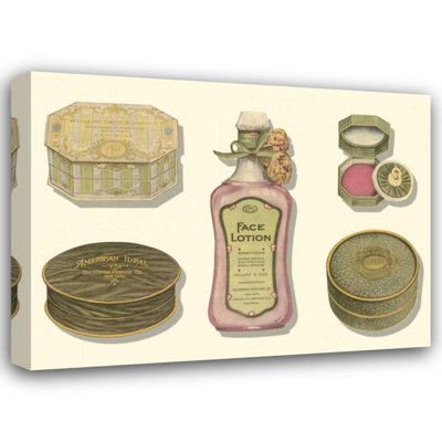 Charlton Home® unknown Gallery Wrapped Canvas Art Titled: Vintage Boudoir III