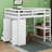 Jamien Kids Full Loft Bed with Drawers-2016140545