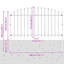 Powder-Coated Steel Fence Panels Included-124587424