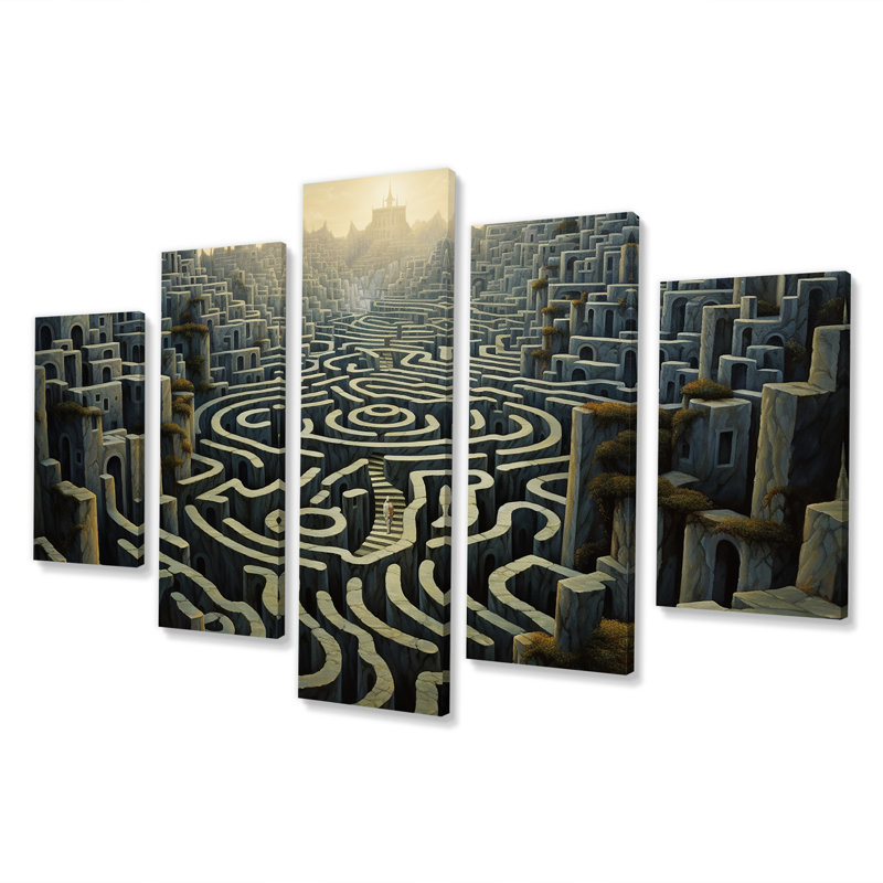 Reproduction d'art sur toile Maze