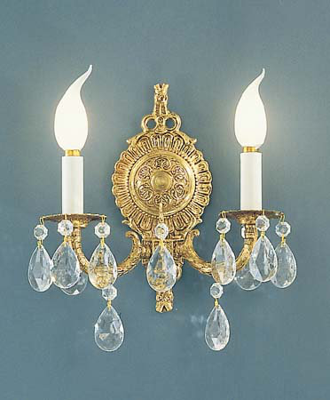 Ewalt Candle Wall Light, Old World Bronze