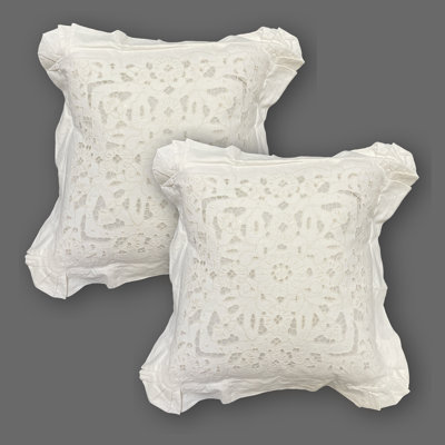 Ensemble de coussins 2 pièces Constance Cutwork