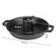 Toque 5 L Non-Stick Cast Iron Round Braiser with Lid
