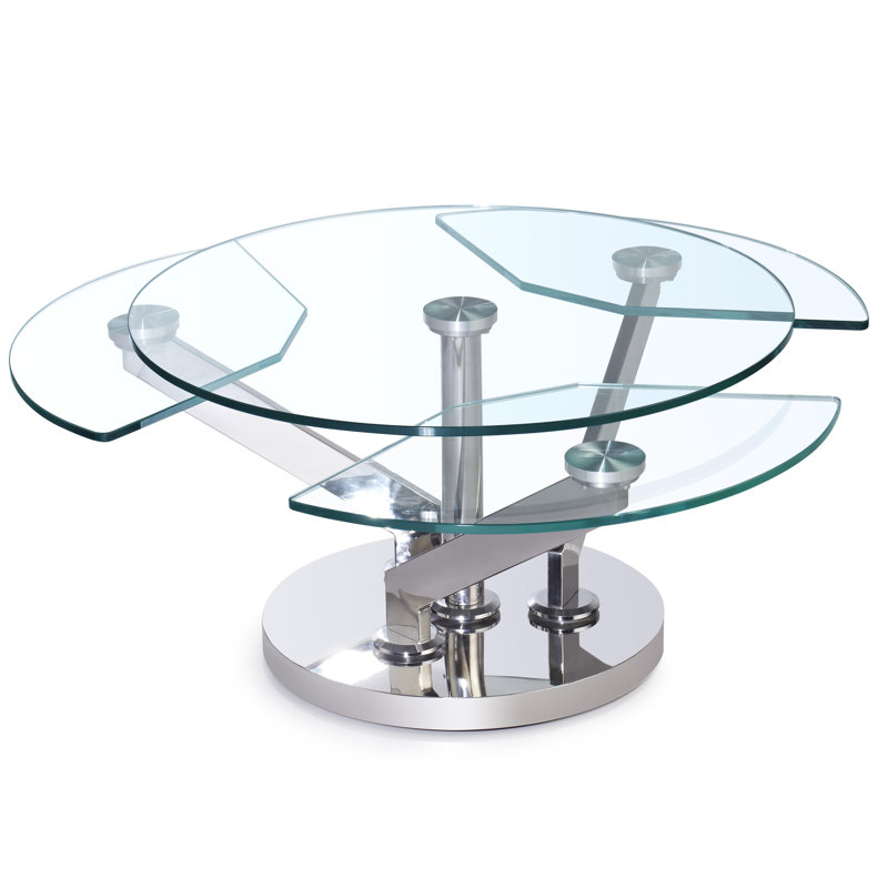 Tupelo Glass Top Single Coffee Table