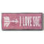 «I Love You», toile encadrée-110637370