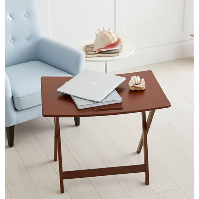 Table personnelle pliante en bambou massif