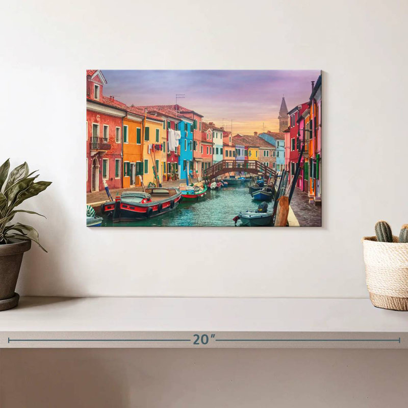 Kavia Dusk In Burano, H 8 po x l 12 po