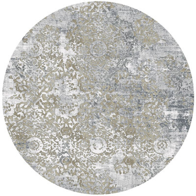 Tapis abstrait gris