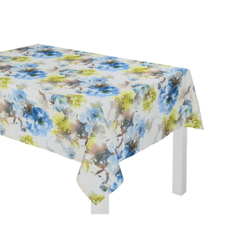 Bartling Tablecloth, Blue, 130cm W x 190cm L