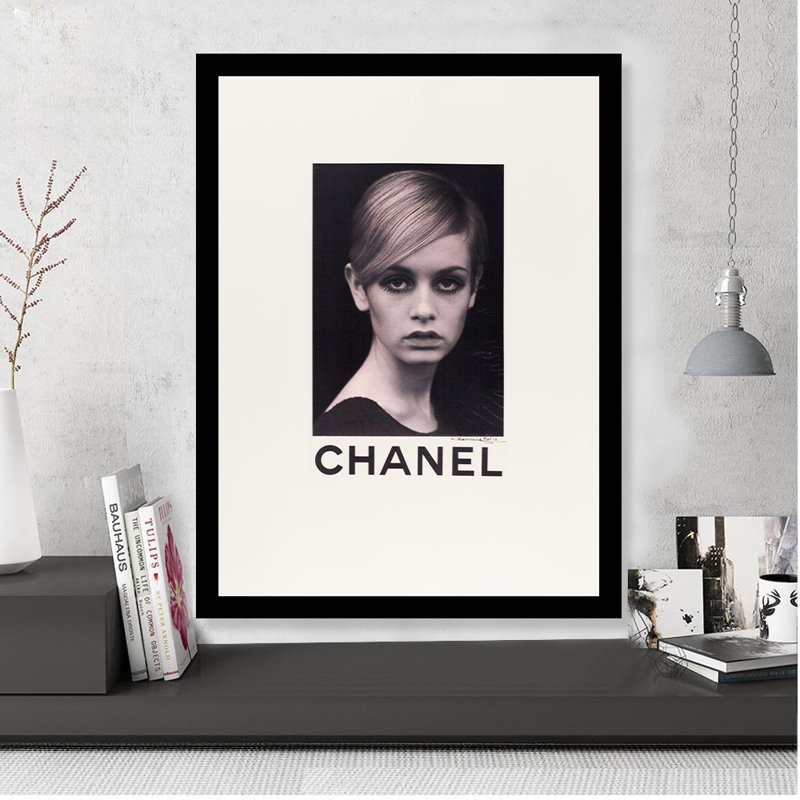 Twiggy Designer Fashion, reproduction encadrée