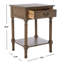 Table de bout avec rangement Peters-1026990987