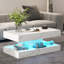 Pedestal Coffee Table with Storage