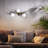 Chianti 39-in Integrated LED ETL Certified Linear Wall Sconce Light with 3 Glass Shades Brass